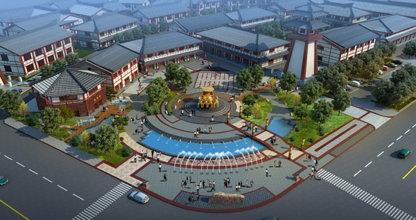 汉文化景区未央广场景观设计