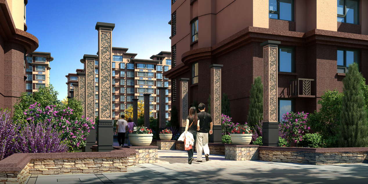 城市印象住宅景观设计