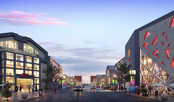 蔚县规划商业街